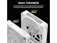 Corsair iCUE LINK RX140 RGB MAX Vifte 2pk (hvit) Vifter