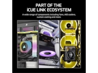 Corsair iCUE LINK RX140 RGB MAX Vifte 2pk (hvit) Vifter