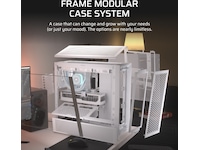 Corsair FRAME 4000D Mid-Tower (hvit) Midi tower