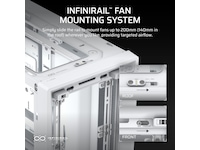 Corsair FRAME 4000D Mid-Tower (hvit) Midi tower