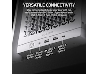 Corsair FRAME 4000D Mid-Tower (hvit) Midi tower