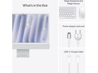 iMac 24 4.5K (2024) 256GB (sølv) Stasjonær PC