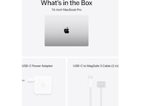 MacBook Pro 14 M4 Max (2024) 1TB (sølv) PC - Bærbar / laptop