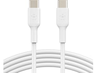 Belkin USB-C kabel 1m (hvit) USB-kabler