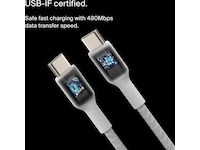 Belkin USB-C kabel 2m (hvit) USB-kabler