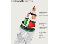 Belkin USB-C kabel 2m (hvit) USB-kabler