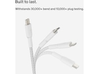 Belkin USB-C kabel 2m (hvit) USB-kabler