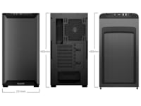 be quiet! PURE BASE 501 Airflow Black Mid Tower (sort) Midi tower