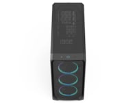 Fractal Meshify 3 XL RGB TG Light Tint Mid Tower (sort) Midi tower