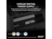 Corsair RMe Series RM750e PSU (sort) Enheter