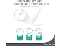 4smarts Pencil Pro 3 iPad stylus (hvit) Tastatur og stylus