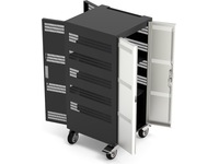 Port Design Charging Cabinet 30 Notebooks + Rack 19' Batteri og lader