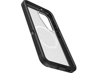 OtterBox Galaxy S25 Defender XT deksel (gjennomsiktig/sort) Deksel til mobiltelefon