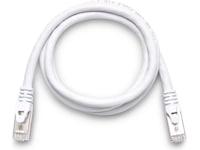 Nettverkskabel CAT6e 0,5m (hvit) Nettverkskabler