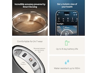 Oura Ring 4 Smart Ring str. 10 (stealth) Smart ring