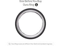 Oura Ring 4 Smart Ring str. 4 (stealth) Smart ring