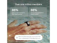 Oura Ring 4 Smart Ring str. 9 (stealth) Smart ring