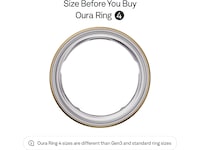 Oura Ring 4 Smart Ring str. 10 (gull) Smart ring