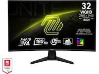 MSI 32" curved gamingskjerm MAG 32CQ6F Skjermer