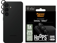 PanzerGlass Galaxy S25 Hoops Ceramic Linsebeskytter (sort) Skjermbeskyttelse