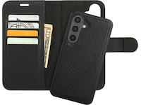 iiglo Galaxy S24 2-i-1 Lommebokdeksel (sort) Deksel til mobiltelefon