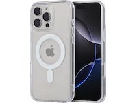 iiglo iPhone 16 Pro Max Magnetic Clear Case (gjennomsiktig) Deksel til mobiltelefon