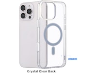 iiglo iPhone 16 Pro Max Magnetic Clear Case (gjennomsiktig) Deksel til mobiltelefon