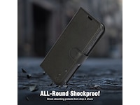 iiglo Galaxy A36 2-i-1 Lommebokdeksel (sort) Deksel til mobiltelefon