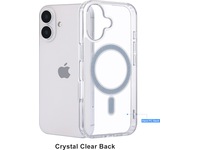 iiglo iPhone 16 Magnetic Clear Case (gjennomsiktig) Deksel til mobiltelefon