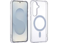 iiglo Galaxy S25 Magnetic Silikondeksel (gjennomsiktig) Deksel til mobiltelefon