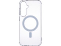 iiglo Galaxy S25+ Magnetic Silikondeksel (gjennomsiktig) Deksel til mobiltelefon