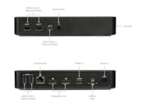 Targus USB4 Triple Video Docking Station 100W Power Dockingstasjon & USB-HUB