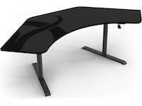 Arozzi Arena Angelo Gaming Desk (gun metal) Gaming desk