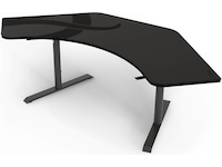 Arozzi Arena Angelo Gaming Desk (gun metal) Gaming desk