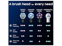 Oral-B iO Gentle Care Børstehoder 6 stk (sort) Tannbørstehoder
