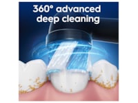 Oral-B iO Ultimate Clean Børstehoder 6 stk (sort) Tannbørstehoder