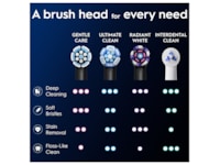 Oral-B iO Gentle Care Børstehoder 3 stk (sort) Tannbørstehoder