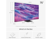 Samsung 75" QN80F Neo QLED 4K Mini LED Smart TV (2025) 70 - 79 tommer TV