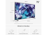 Samsung 75" QN900F Neo QLED 8K Mini LED  Smart TV (2025) 70 - 79 tommer TV