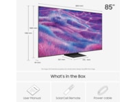 Samsung 85" QN80F Neo QLED 4K Mini LED Smart TV (2025) Over 80 tommer TV