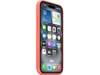 Apple iPhone 16 Silikondeksel (mandarin) Deksel til mobiltelefon