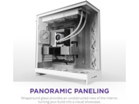 NZXT H9 Flow Mid Tower (hvit) Midi tower