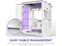 NZXT H9 Flow Mid Tower (hvit) Midi tower