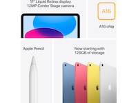 iPad 11" (2025) 256GB 5G (gul) Nettbrett / iPad