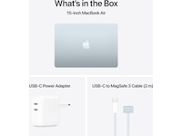 MacBook Air 15" M4 (2025) 256GB (himmelblå) PC - Bærbar / laptop