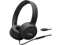 JBL Tune 520C USB-C Headset, on-ear (sort) Hodetelefoner