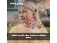 Sony WF-C710N Trådløse ørepropper, In-ear (hvit) Ørepropper