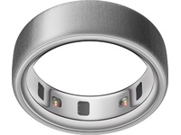 Oura Ring 4 Smart Ring str. 9 (børstet sølv) -B-Grade Demo tilbehør til mobiler & klokker