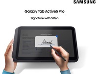 Galaxy Tab Active5 Pro 5G 256GB - Enterprise (sort) Nettbrett / iPad