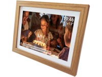 Denver PFF-1543LW 15,6" digital fotoramme (lys eik) TV-ramme & tilbehør